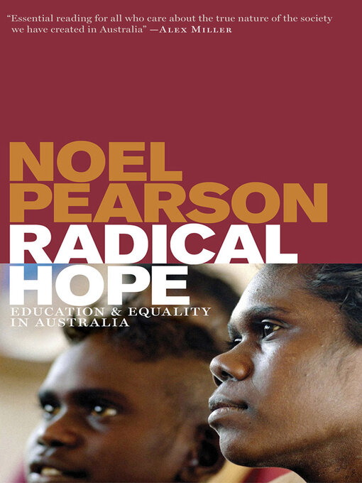 Title details for Radical Hope by Noel Pearson - Wait list